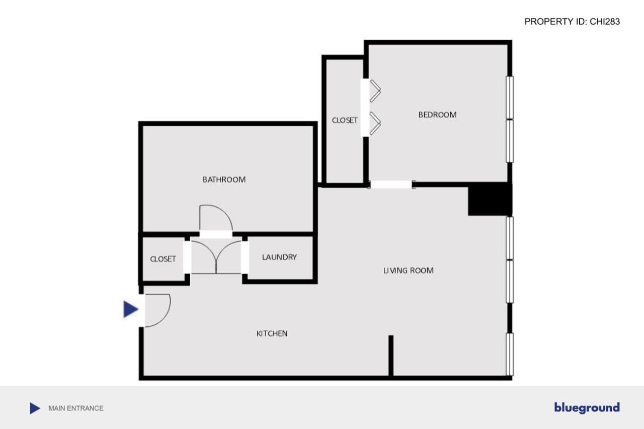 W Loop Studio W Pool Gym Nr Restaurant Row Chi-283 Chicago Exteriör bild